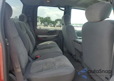 2002 Ford F150 Supercrew из США, поврежденный, VIN 1FTRW08L02KC81115